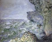 Claude Monet The Sea at Fecamp oil painting on canvas